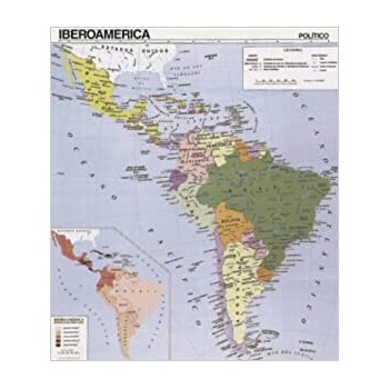 El mapa de Iberoamerica