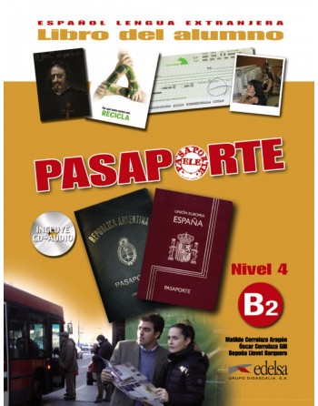 Pasaporte 4 B2 Alumno + CD