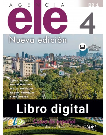 Agencia ELE 4 B1.2 Alumno + Ejercicios Nueva edición DIGITAL