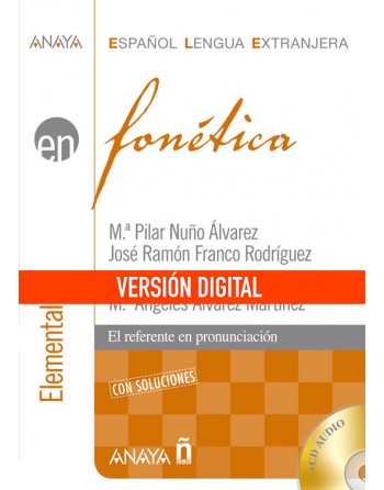 ELE en Fonética. Nivel elemental A2 DIGITAL