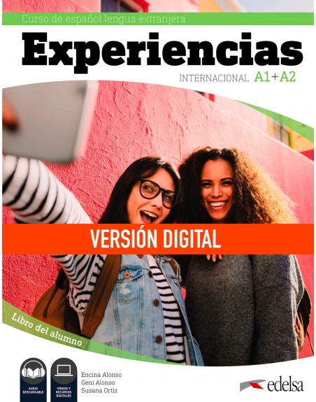 Experiencias internacional A1-A2. Libro del alumno DIGITAL