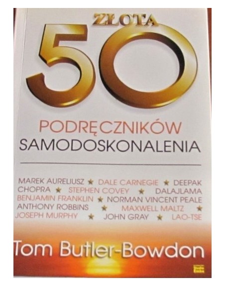 Złota 50 podręczników samodoskonalenia Tom Butler-Bowdon