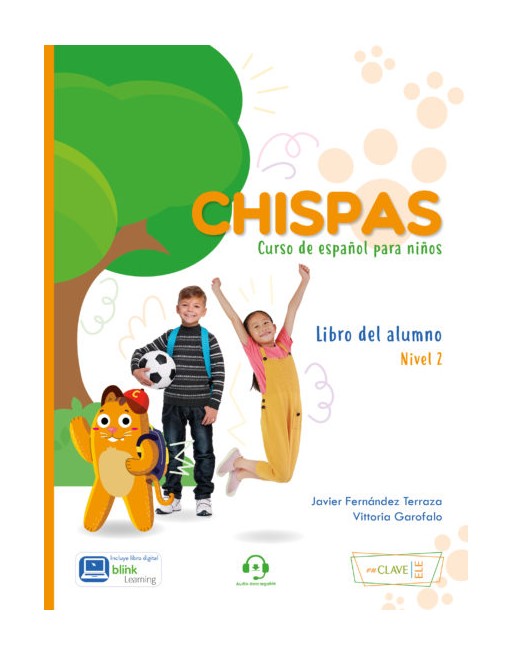 Chispas 2 A2 Curso de Español Para Niños. Libro...