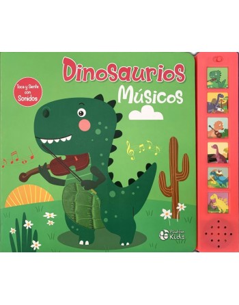 Dinosaurios Músicos Texturas con Sonidos A1