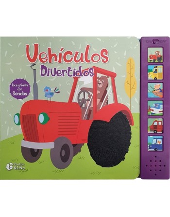 Vehículos Divertidos Texturas con Sonidos A1
