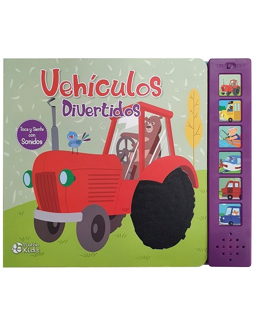Vehículos Divertidos Texturas con Sonidos A1