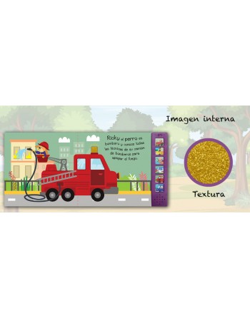Vehículos Divertidos Texturas con Sonidos A1 2