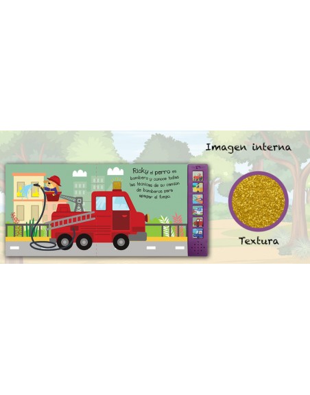 Vehículos Divertidos Texturas con Sonidos A1