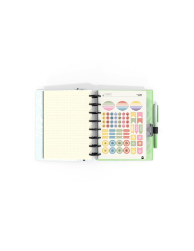 My planner edit 1- A5 - Green