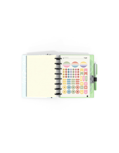 My planner edit 1- A5 - Green