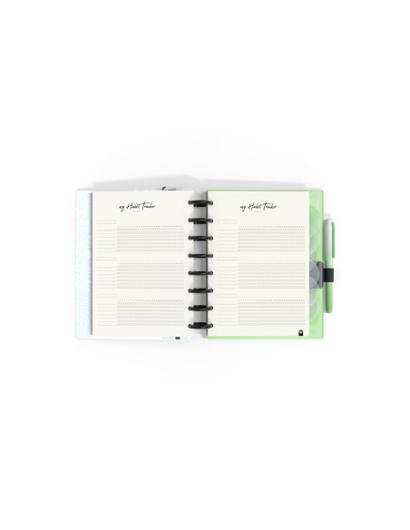 My planner edit 1- A5 - Green