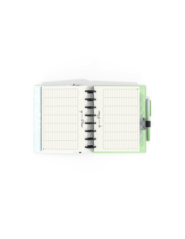 My planner edit 1- A5 - Green