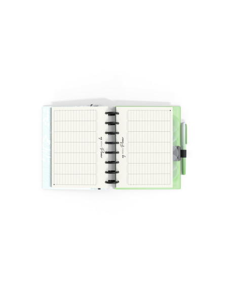 My planner edit 1- A5 - Green