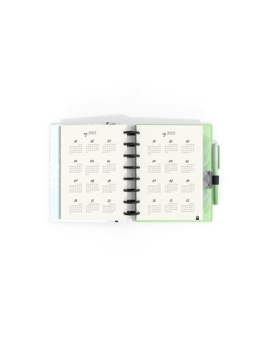 My planner edit 1- A5 - Green