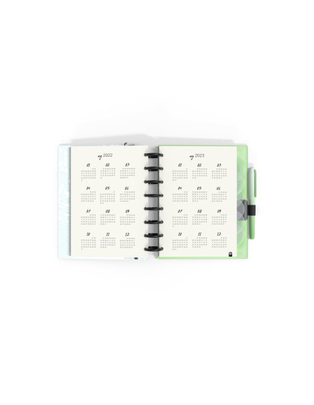 My planner edit 1- A5 - Green