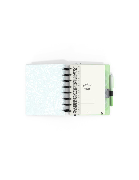 My planner edit 1- A5 - Green