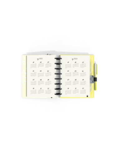 My planner edit 1 - A5 - Yellow