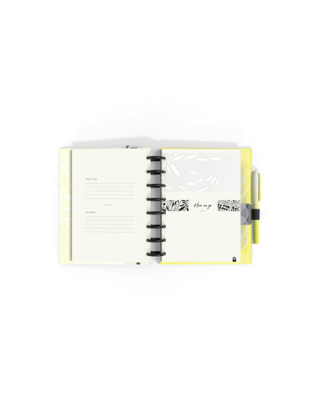 My planner edit 1 - A5 - Yellow