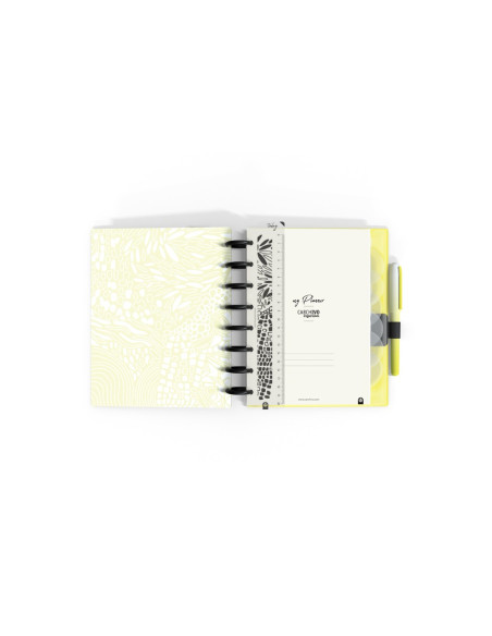 My planner edit 1 - A5 - Yellow