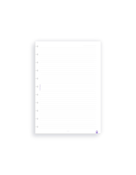 Paper refills for INGENIOX Notebook LINED A4