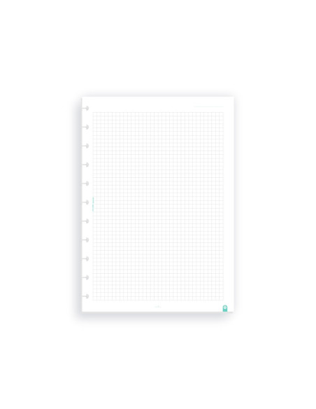 Paper refills for INGENIOX Notebook GRIDDED A4