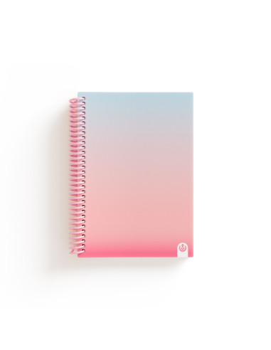 The UNITED spiral notebook A4 w  kratkę różne...