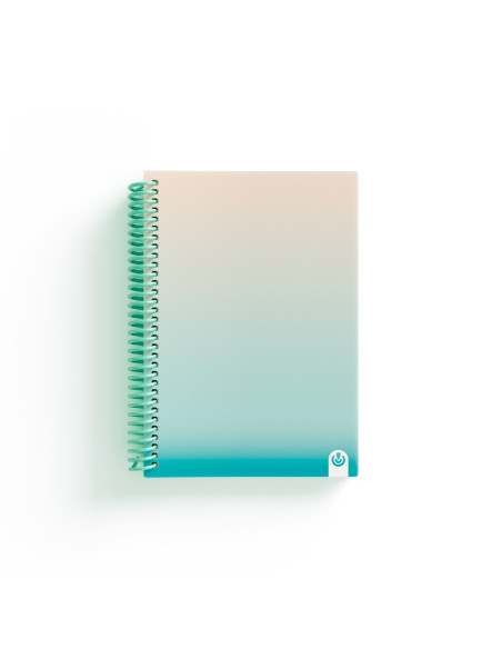 The UNITED spiral notebook A4 w  kratkę różne kolory