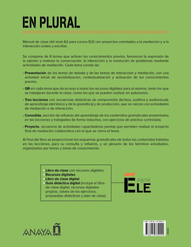 En plural A2 Libro de clase