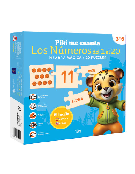 Piki me enseña los números del 1 al 20 A1-A2