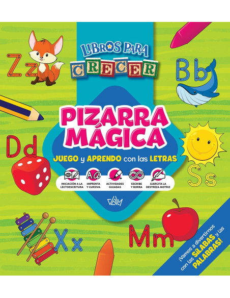 Pizarra Mágica: silabas y palabras A1-A2