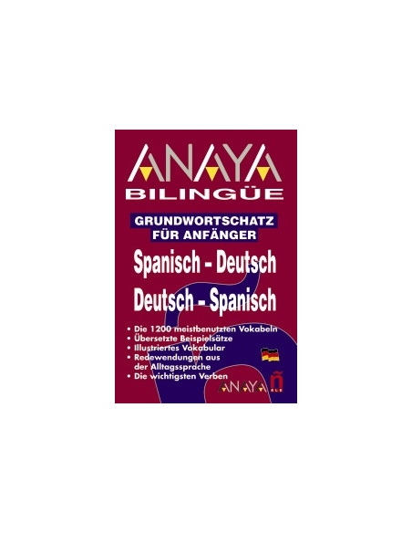 Anaya Diccionario Bilingüe Español-Alemán