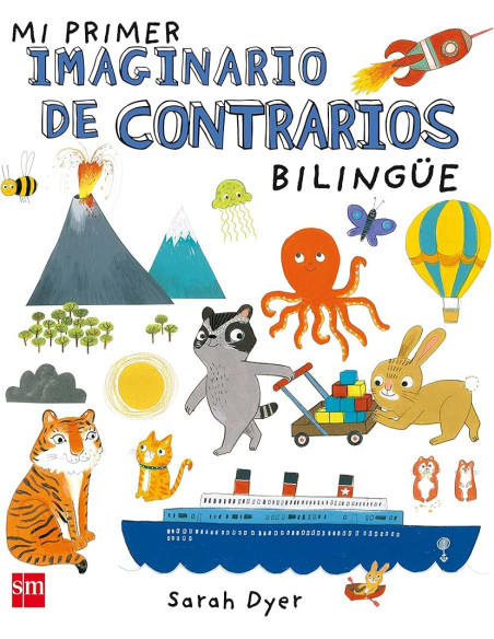 Mi primer imaginario de contrarios bilingüe español e inglés